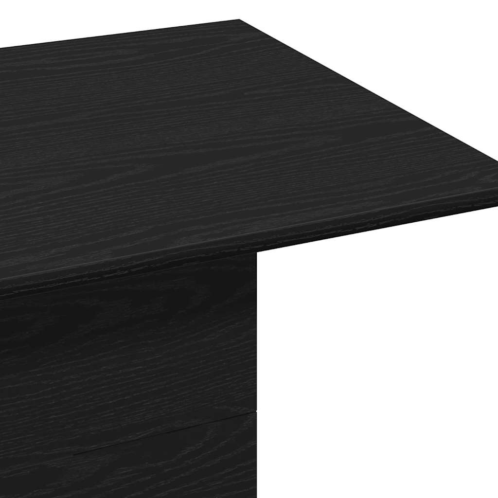 Mesa de centro Carvalho preto 55.5 x 55.5 x 40 cm