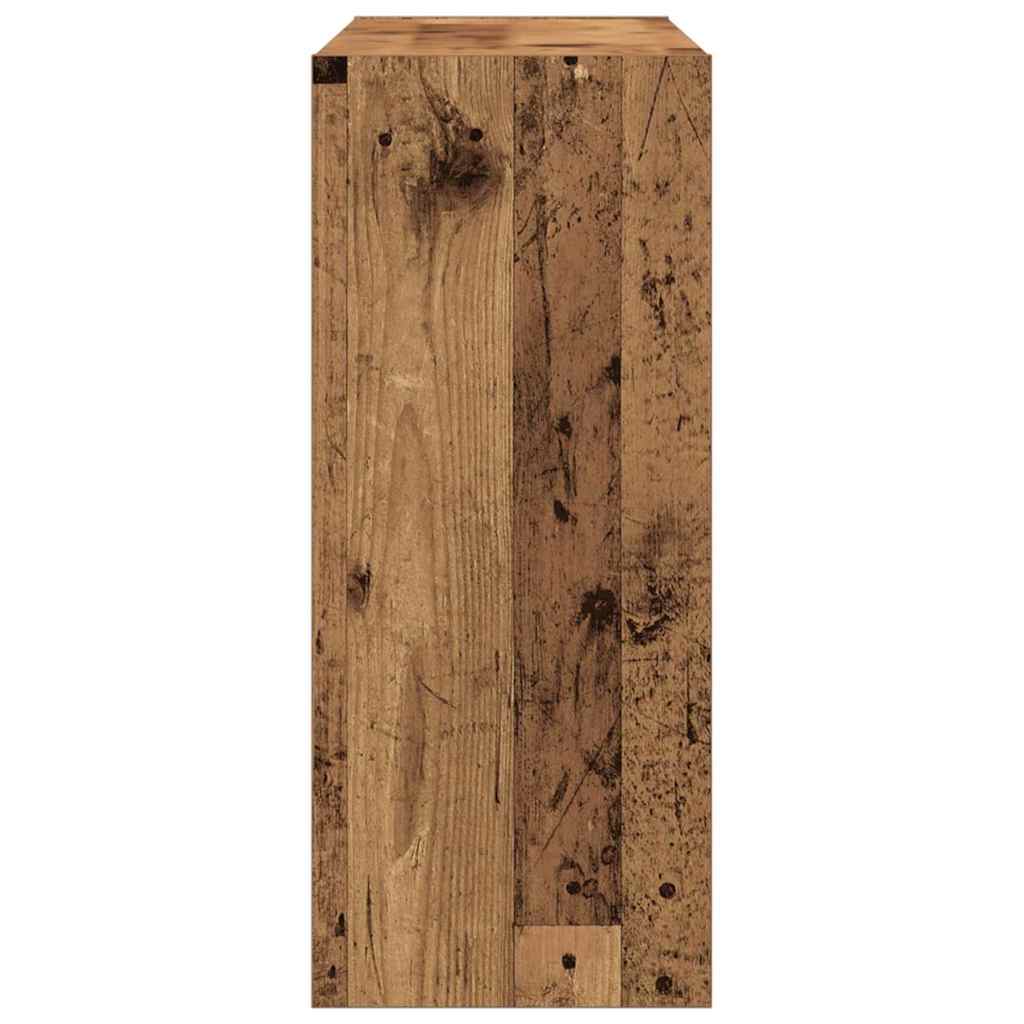 Estante Madeira antiga 100 x 30 x 72 cm Madeira processada