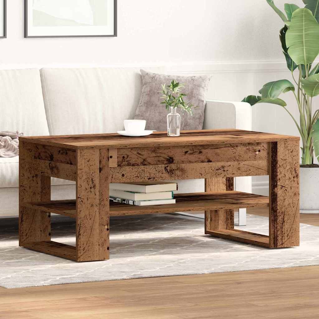 Mesa de centro Madeira antiga 102 x 55 x 45 cm