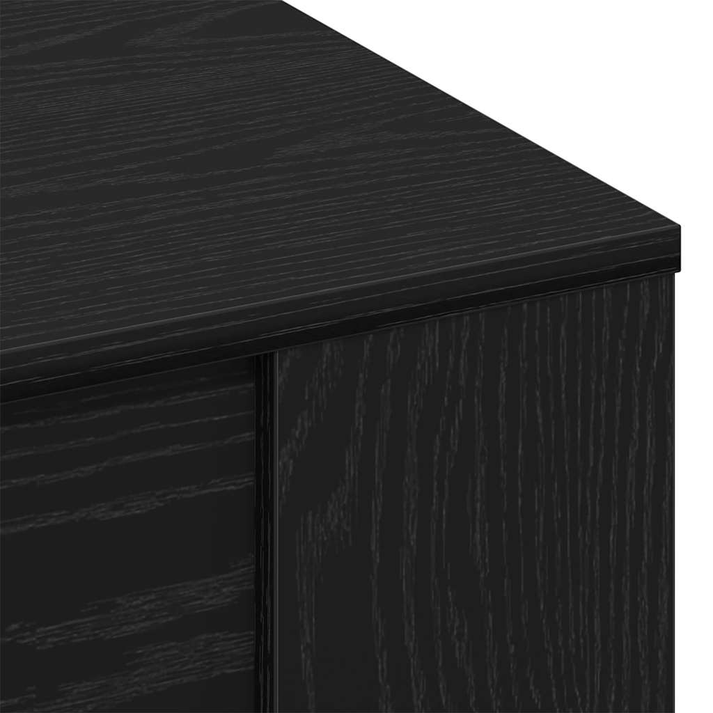 Mesa de centro Carvalho preto 102 x 55 x 45 cm