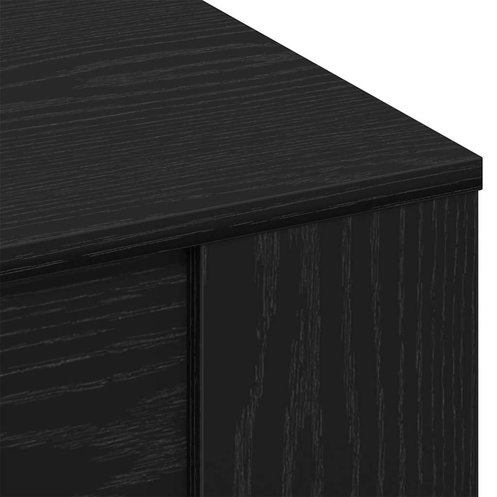 Mesa de centro Carvalho preto 55.5 x 55 x 45 cm