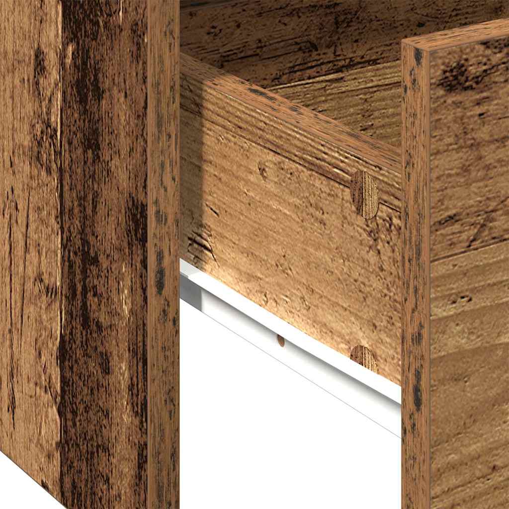 Mesa de centro with Drawer Madeira antiga 102 x 55 x 43,5 cm