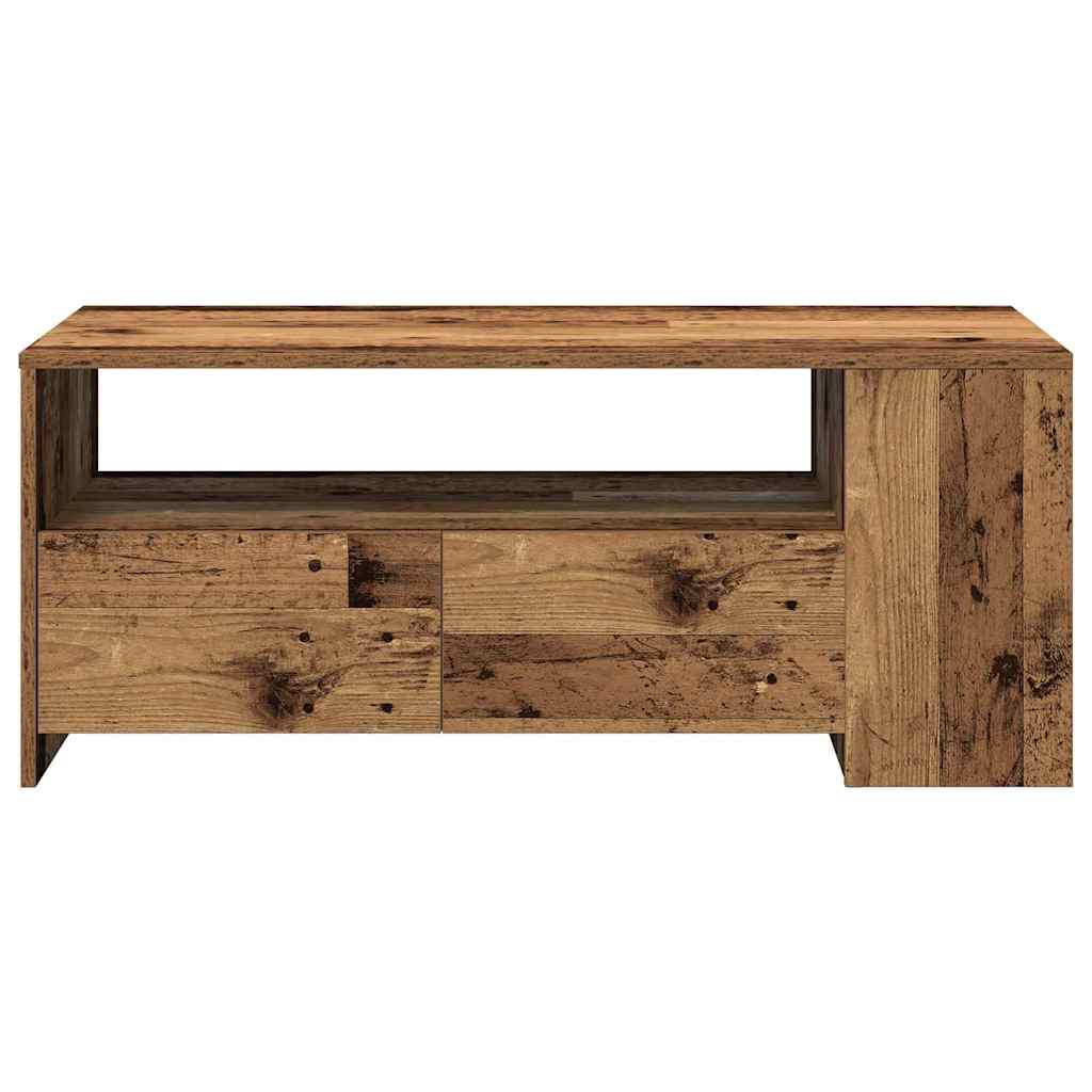 Mesa de centro with Drawer Madeira antiga 102 x 55 x 43,5 cm