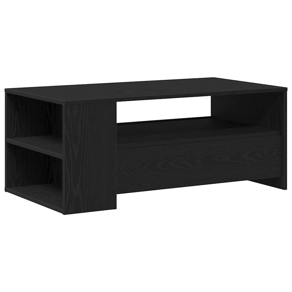 Mesa de centro with Drawer Carvalho preto 102 x 55 x 43,5 cm
