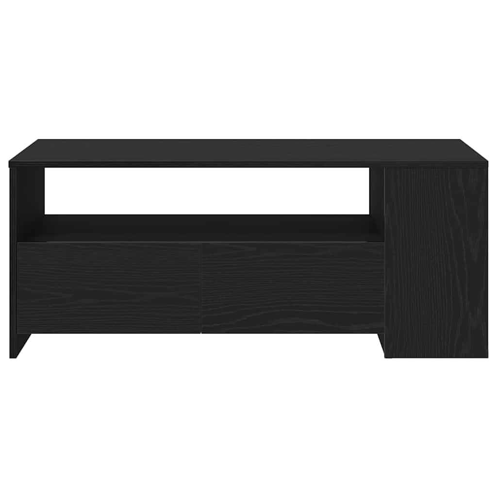 Mesa de centro with Drawer Carvalho preto 102 x 55 x 43,5 cm