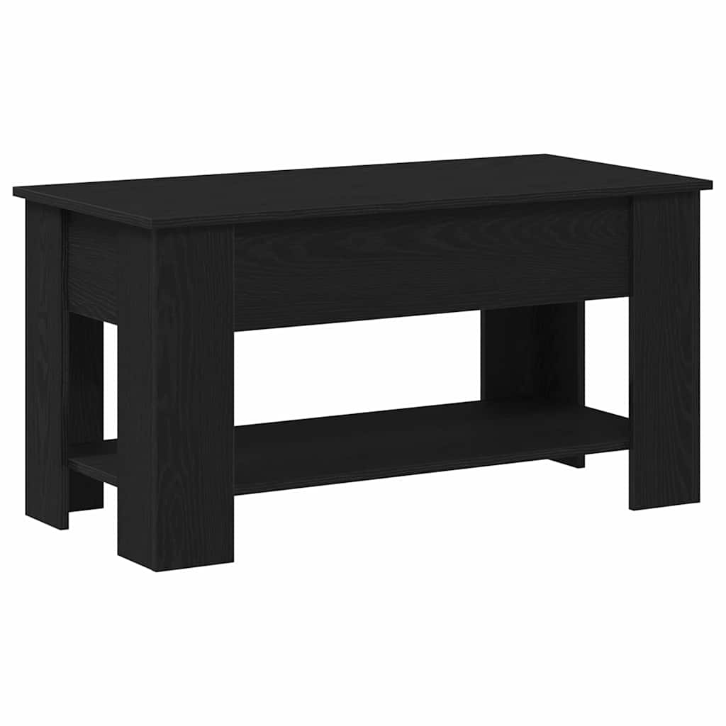 Mesa de centro Carvalho preto 101 x 49 x 52 cm