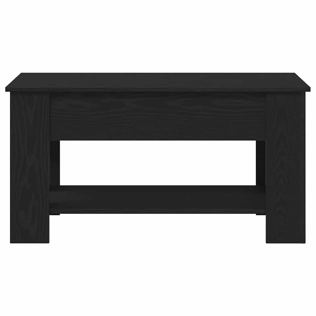 Mesa de centro Carvalho preto 101 x 49 x 52 cm