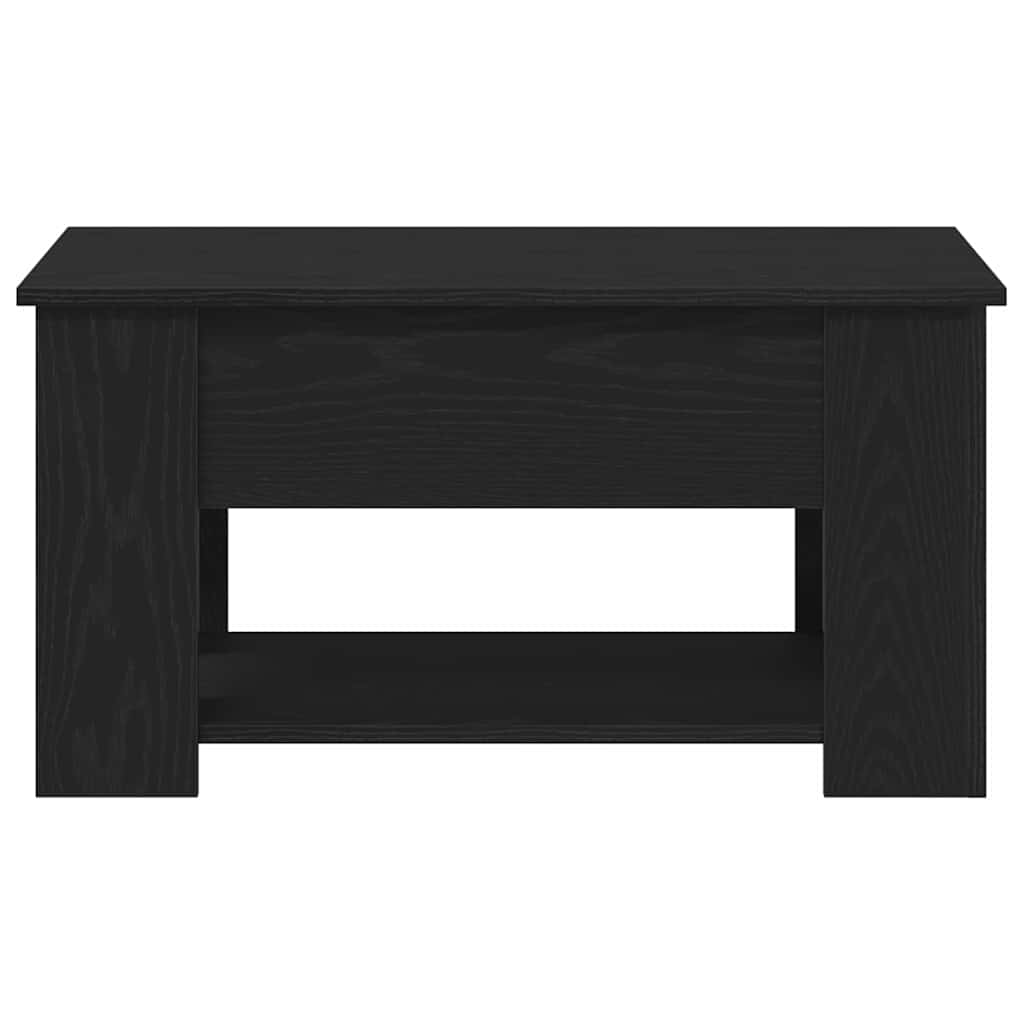 Mesa de centro Carvalho preto 79 x 49 x 41 cm