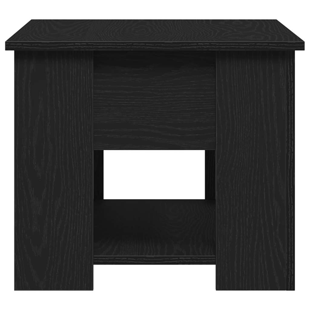Mesa de centro Carvalho preto 79 x 49 x 41 cm