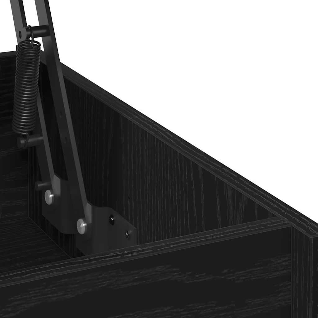 Mesa de centro Carvalho Preto 80 x 50.5 x 41.5 cm