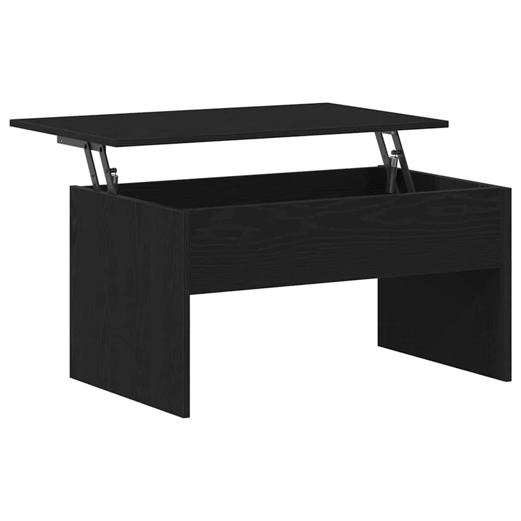 Mesa de centro Carvalho Preto 80 x 50.5 x 41.5 cm