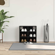 Armário de Sapatos Carvalho Preto 52 x 30 x 50,5 cm