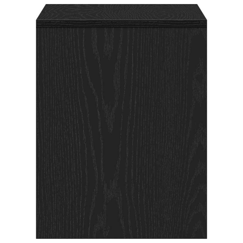 Banquinho de Maquiagem Carvalho preto 70 x 35 x 45 cm