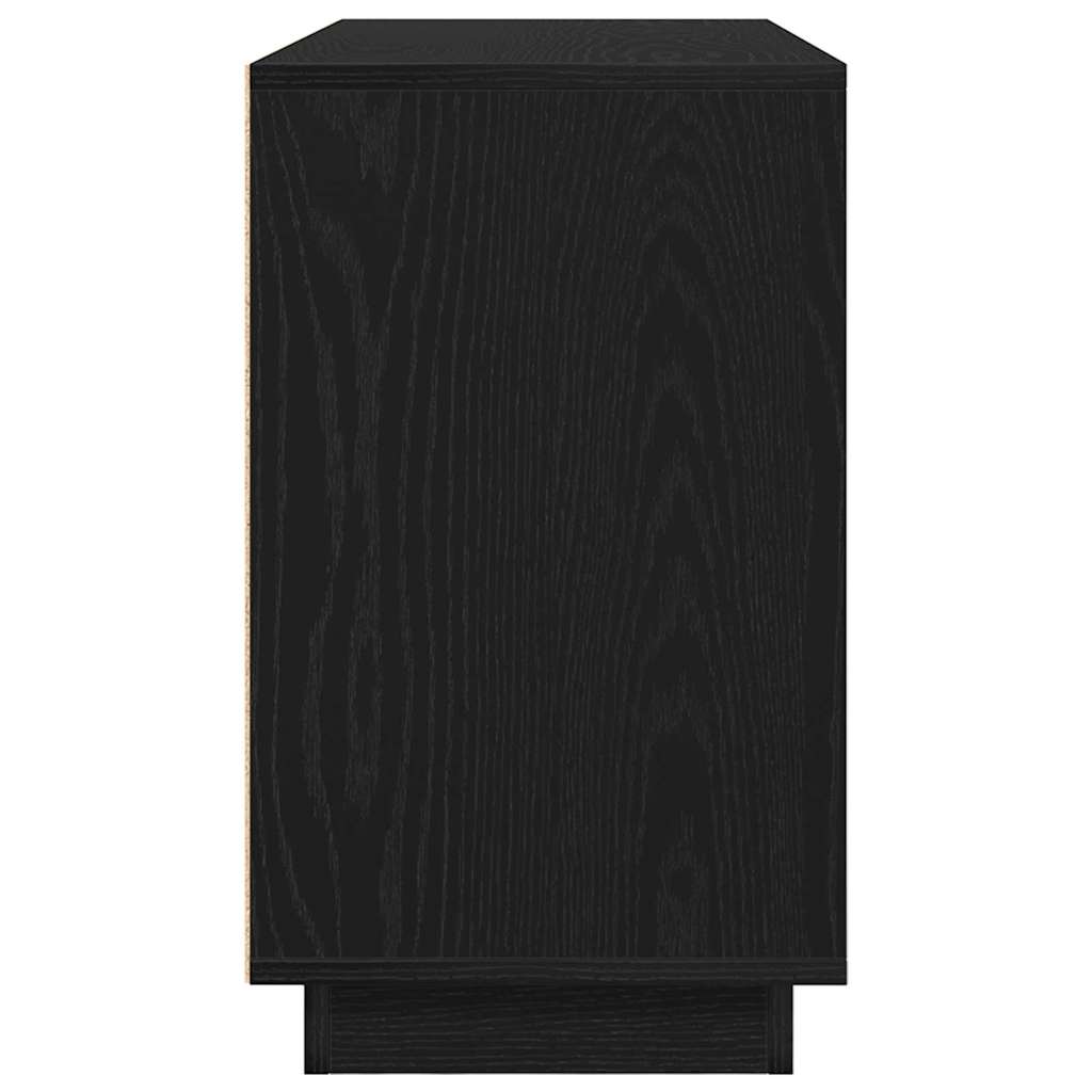 Aparador Carvalho preto 102 x 35 x 60 cm Madeira processada