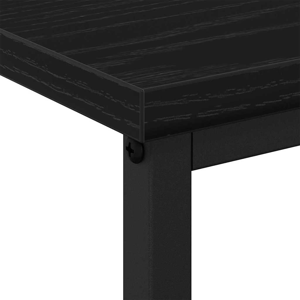 Armário de Cabeceira Carvalho preto 41 x 31 x 80 cm