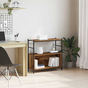 Estante Carvalho fumado 80 x 30 x 78.5 cm Madeira processada