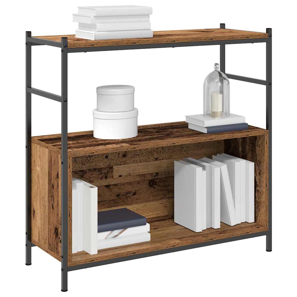 Estante Carvalho fumado 80 x 30 x 78.5 cm Madeira processada