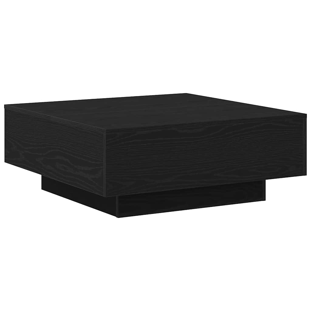 Mesa de centro Carvalho preto 80 x 80 x 31 cm