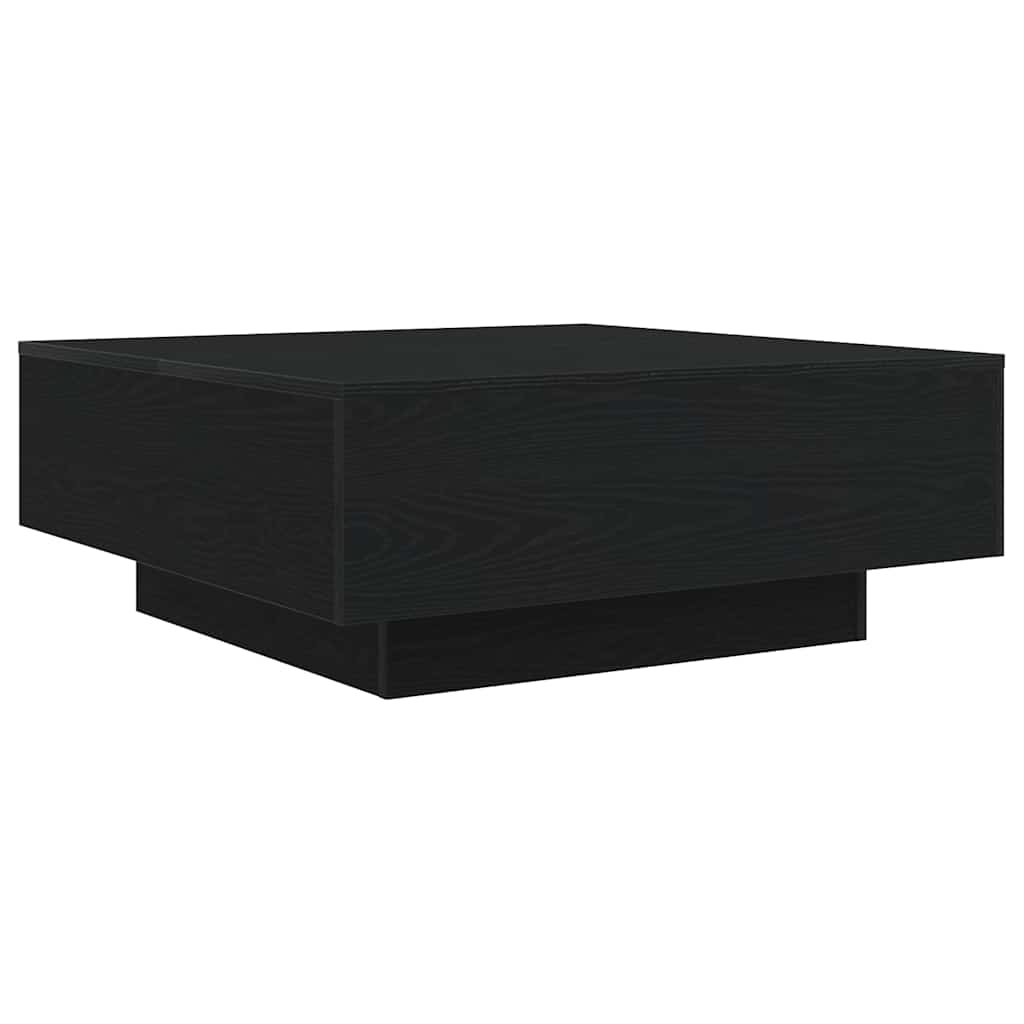 Mesa de centro Carvalho Preto 80 x 80 x 31 cm