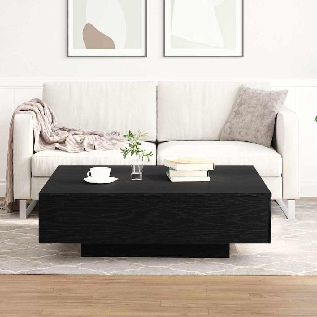 Mesa de centro Carvalho Preto 100 x 100 x 31 cm
