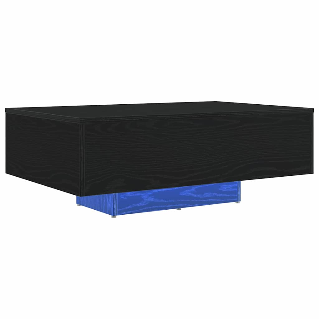 Mesa de centro Carvalho Preto 85 x 55 x 31 cm