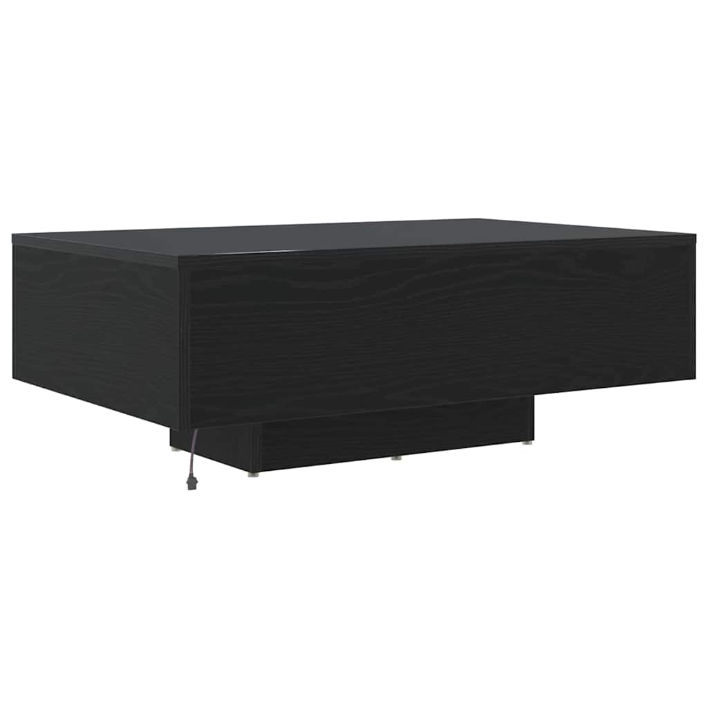 Mesa de centro Carvalho Preto 85 x 55 x 31 cm