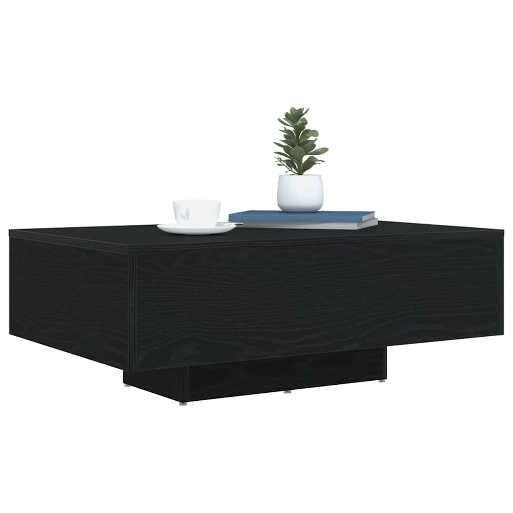 Mesa de centro Carvalho Preto 85 x 55 x 31 cm