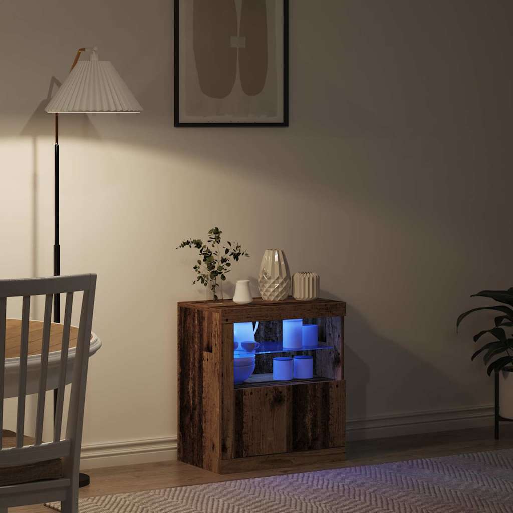 Buffet Castanho 60.5 x 37 x 67 cm Madeira processada