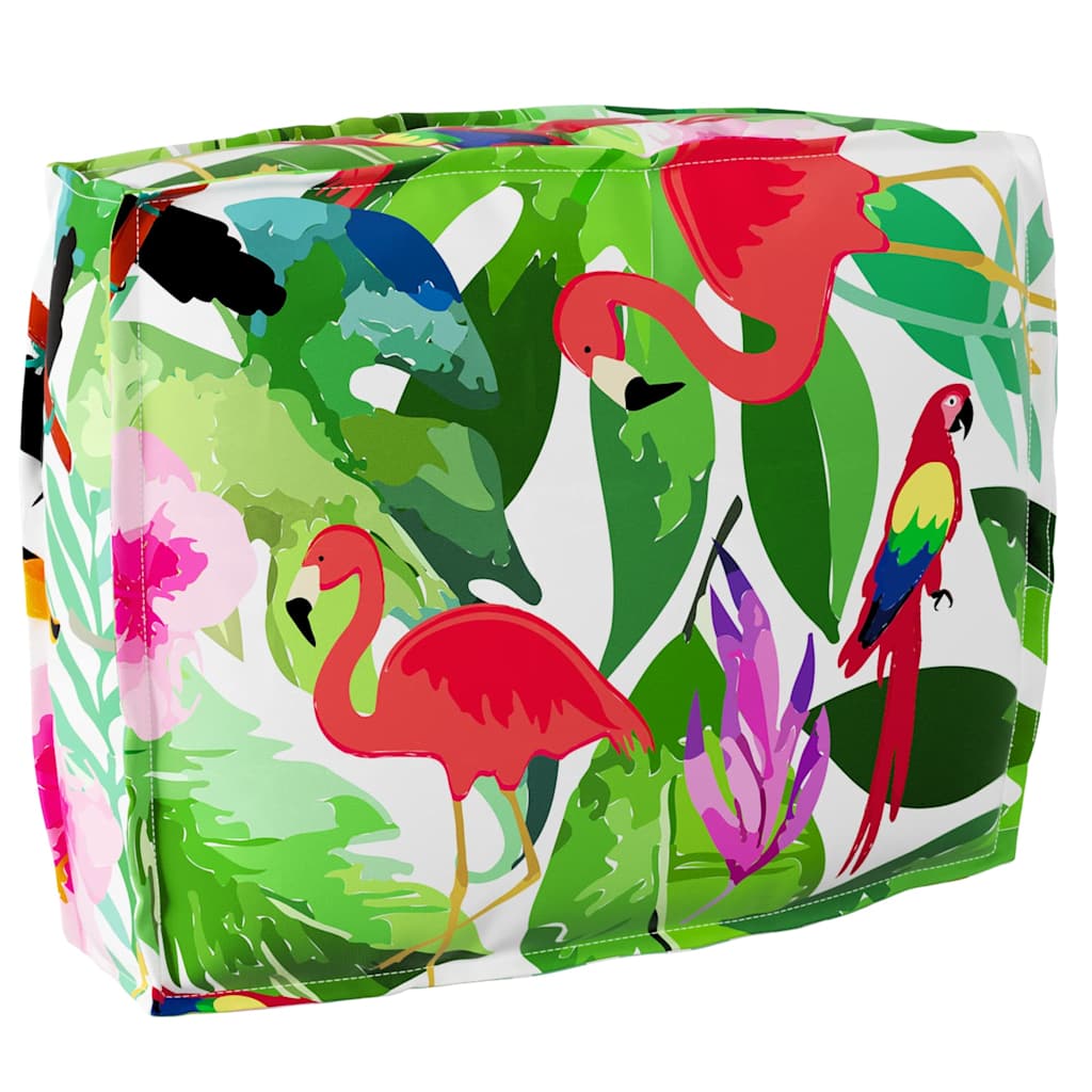 Almofada de palete para encosto Multicolor 50 x 40 x 12 cm