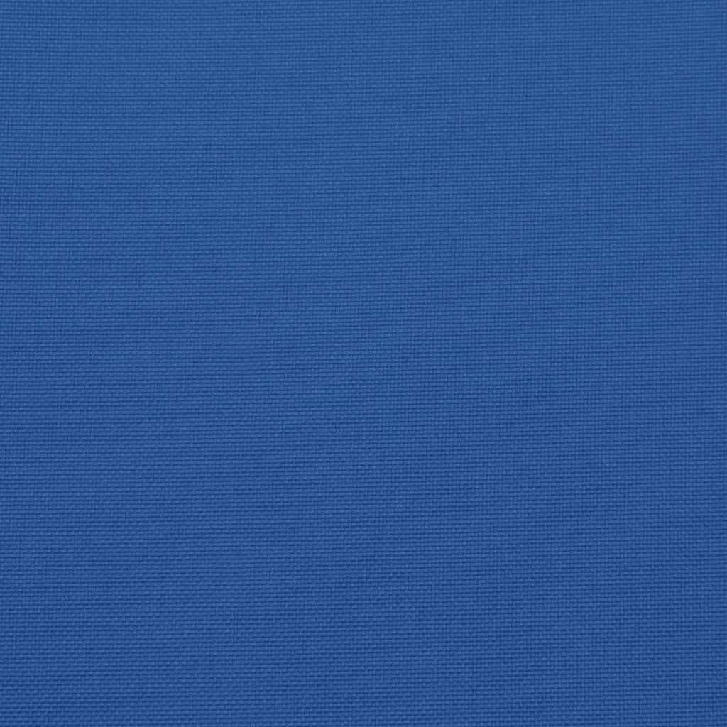 Almofada de palete para assento Azul real 70 x 70 x 12 cm