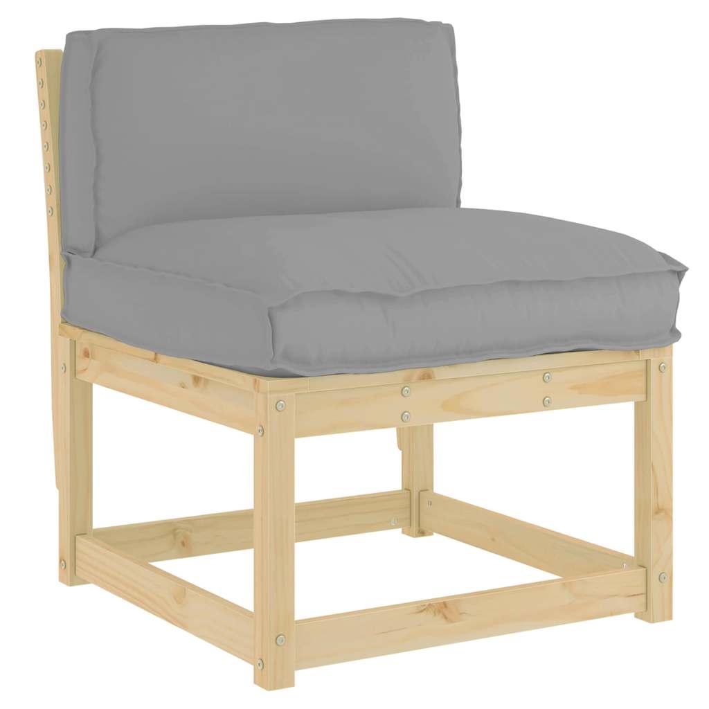 Almofada de palete para encosto Cinzeto 70 x 40 x 12 cm