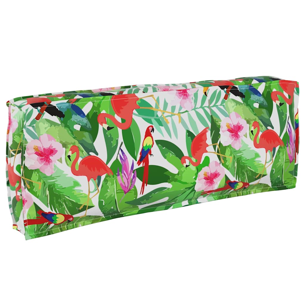 Almofada de palete para encosto Multicolor 120 x 40 x 12 cm