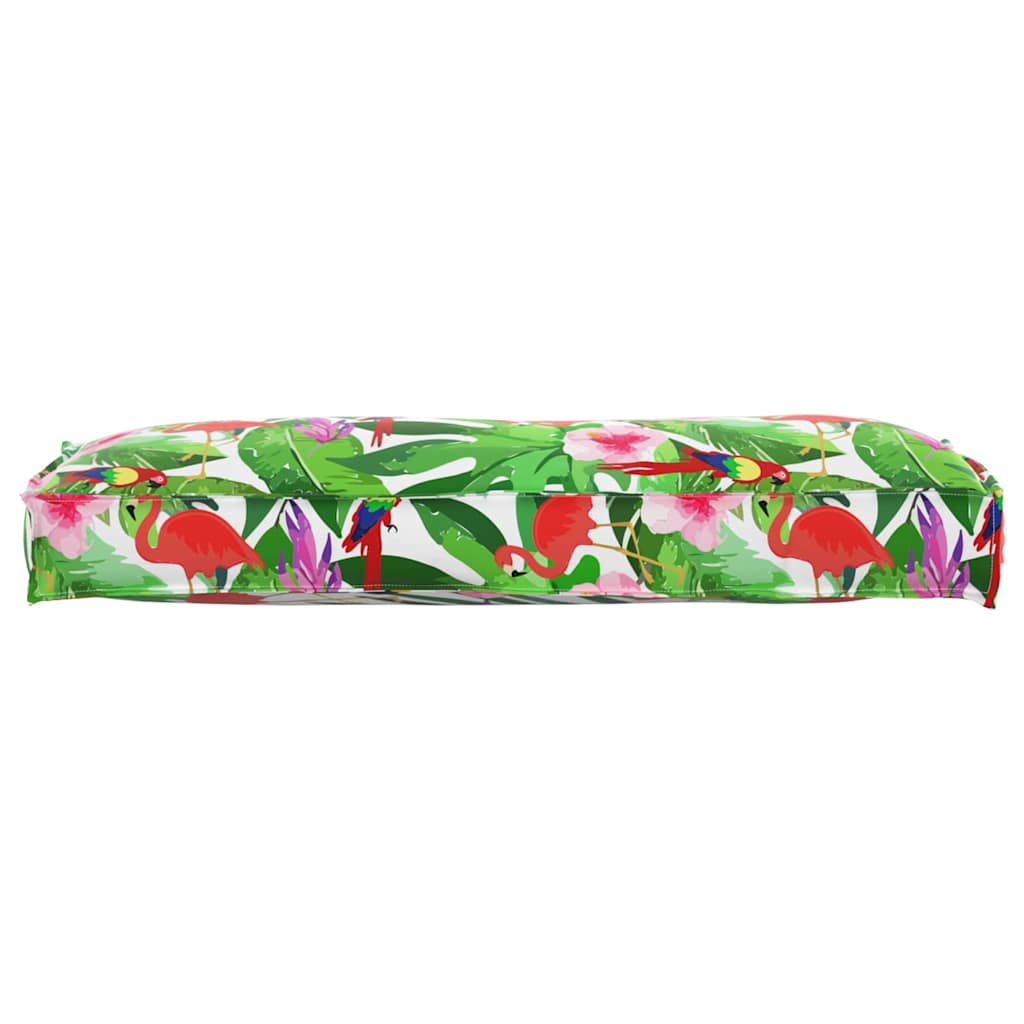 Almofada de palete para encosto Multicolor 120 x 40 x 12 cm