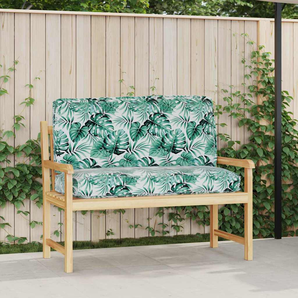 Almofada de palete para assento / encosto Floral Padrão de folhas