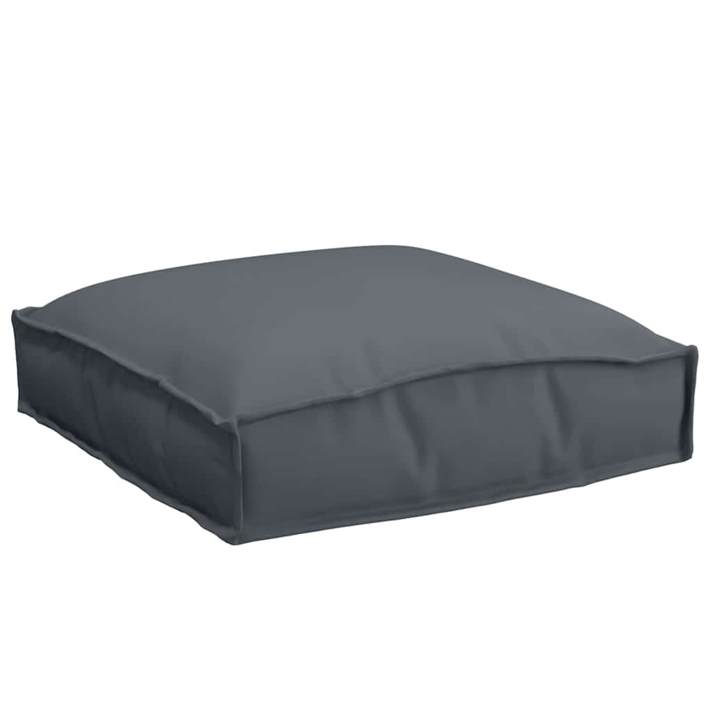 Almofada de palete para assento 2 pcs Antracite 40 x 40 x 8 cm