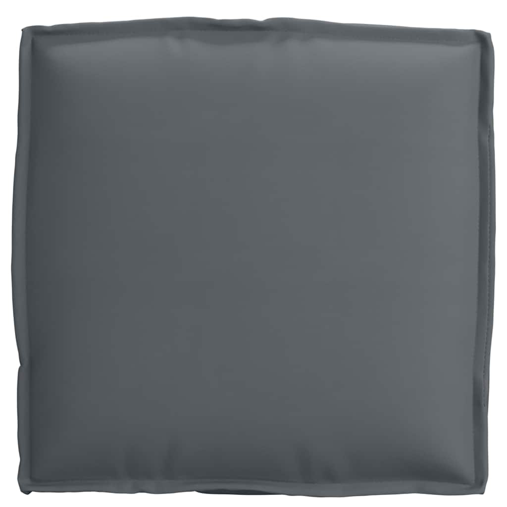 Almofada de palete para assento 6 pcs Antracite 40 x 40 x 8 cm
