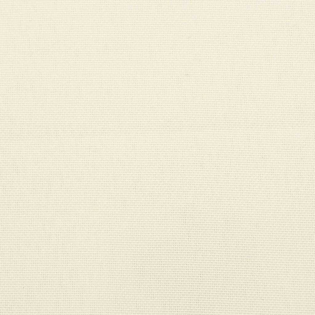 Travesseiro de palete Creme 180 x 40 x 8 cm Tecido Oxford