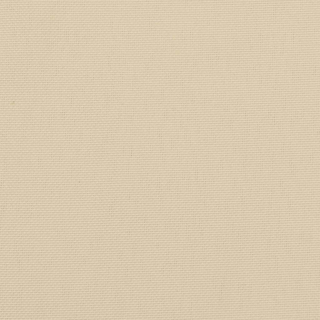 Conjunto de Almofadas para Palete 2 pcs Bege 180 x 40 x 8 cm