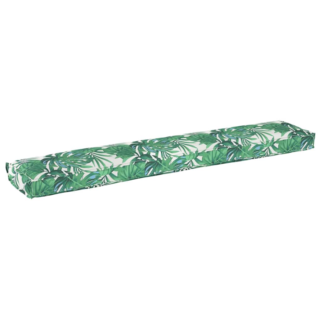 Conjunto de Almofadas para Palete Floral 2 pcs Padrão de folhas