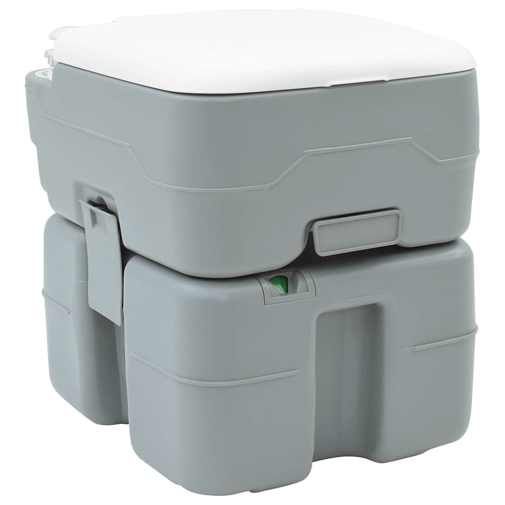 Vaso Sanitário de Camping Cinzeto 41,5 x 36,5 x 42 cm Plástico