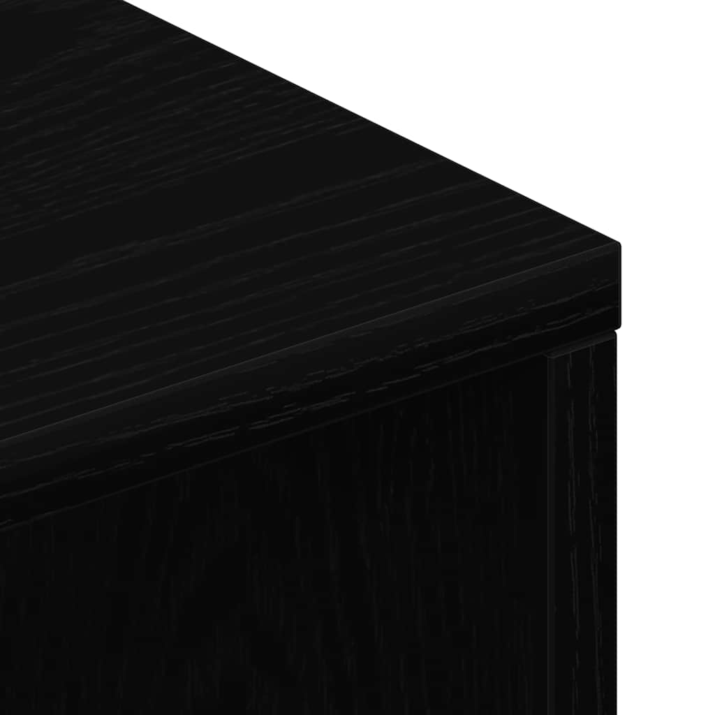Móvel de TV 100x40x40 cm derivados de madeira carvalho preto
