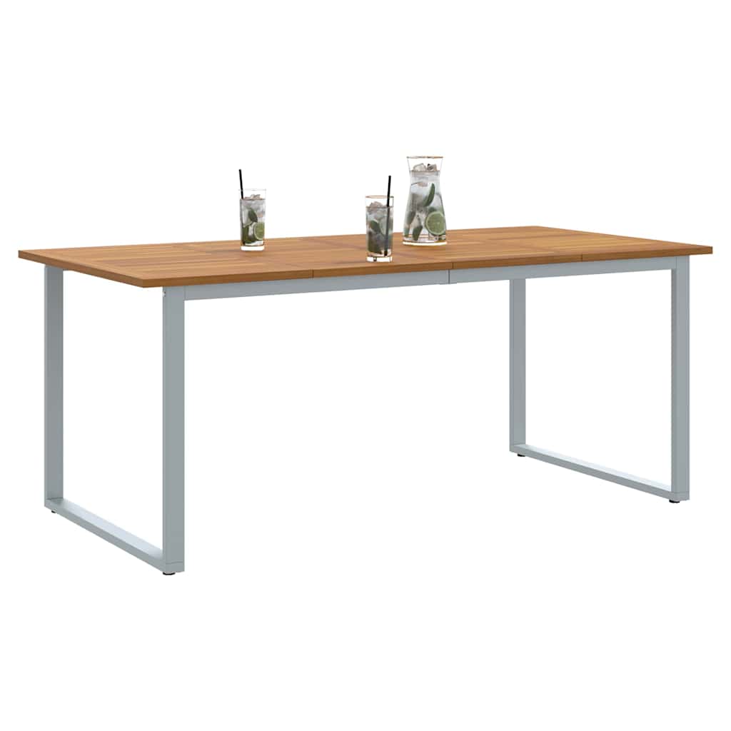 Mesa de Jantar para Jardim Cinzeto 180 x 90 x 75 cm