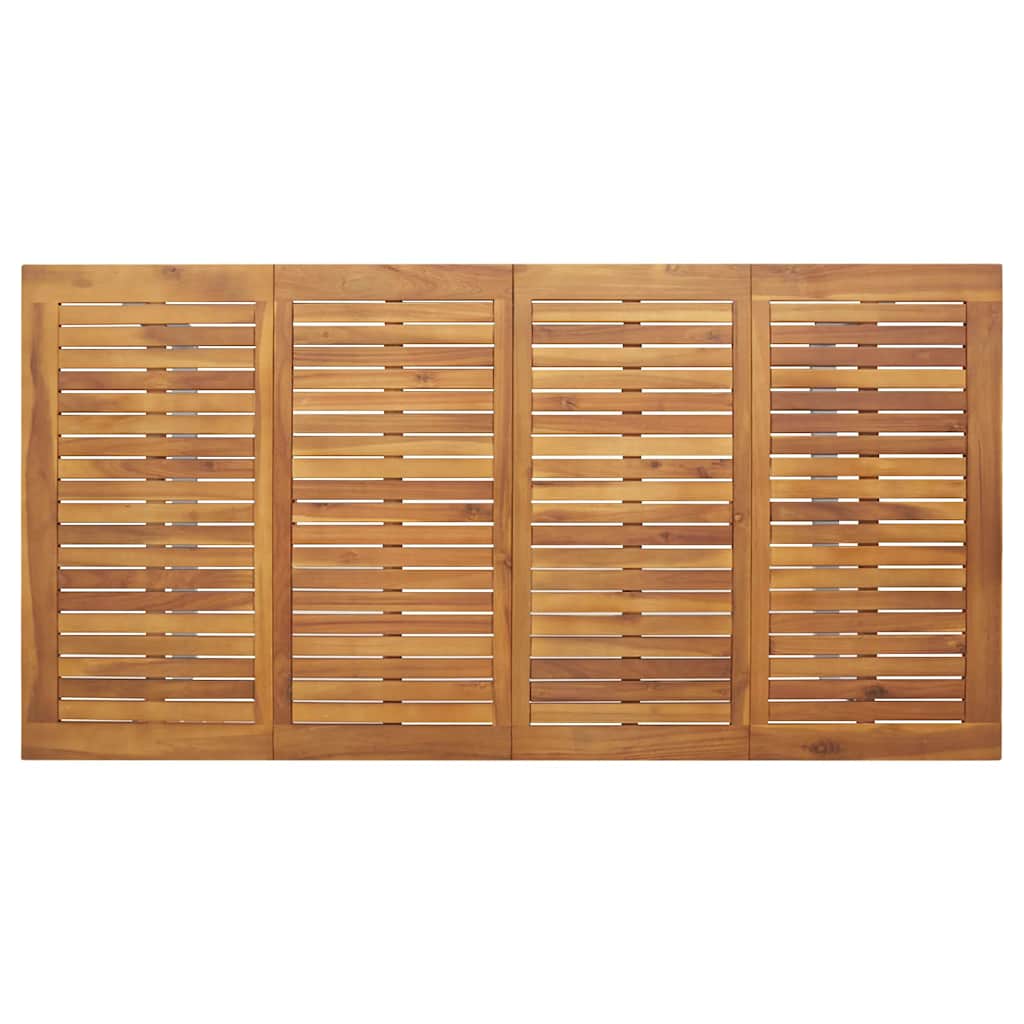 Mesa de Jantar para Jardim Cinzeto 180 x 90 x 75 cm