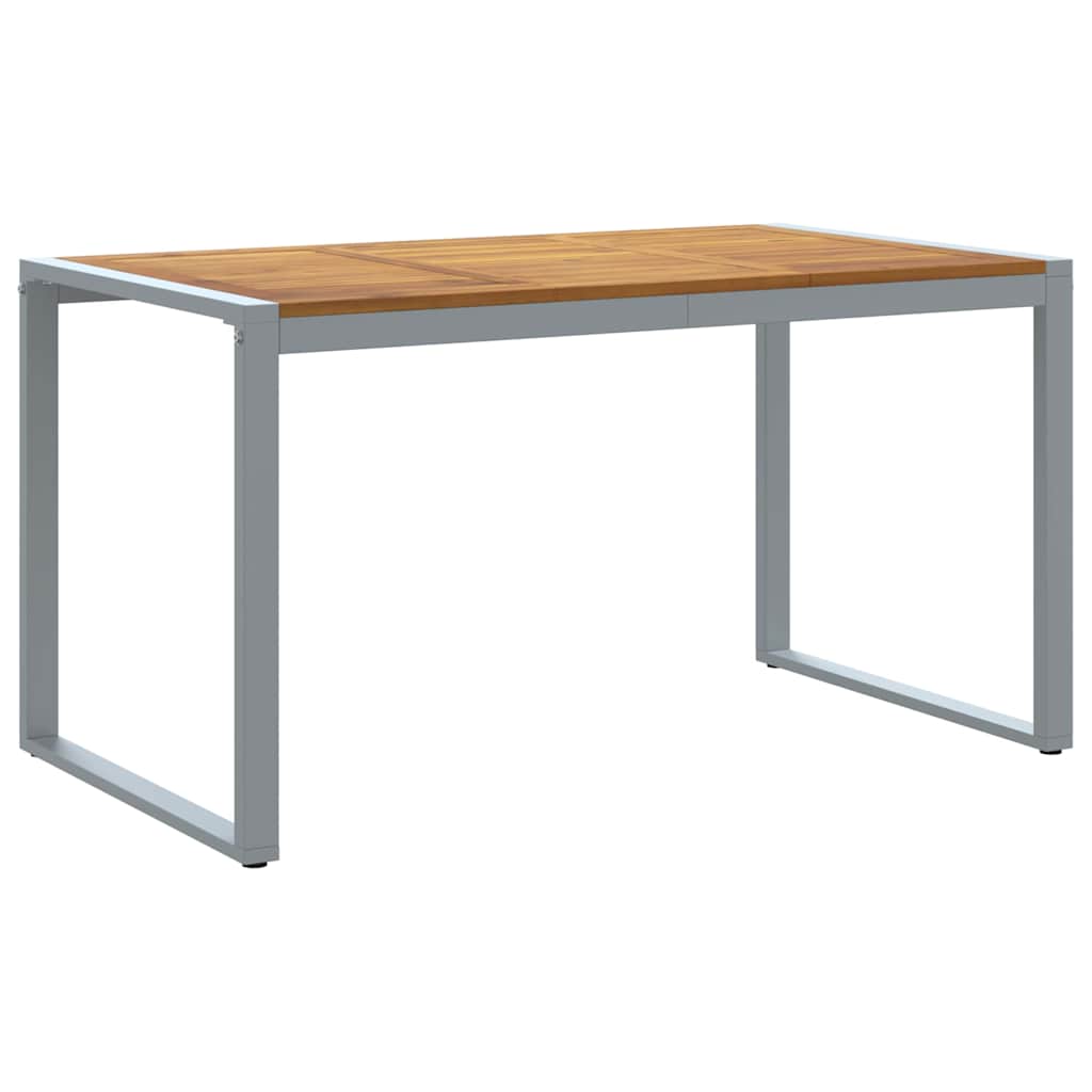 Mesa de Jantar para Jardim Cinzeto 140 x 80 x 75 cm