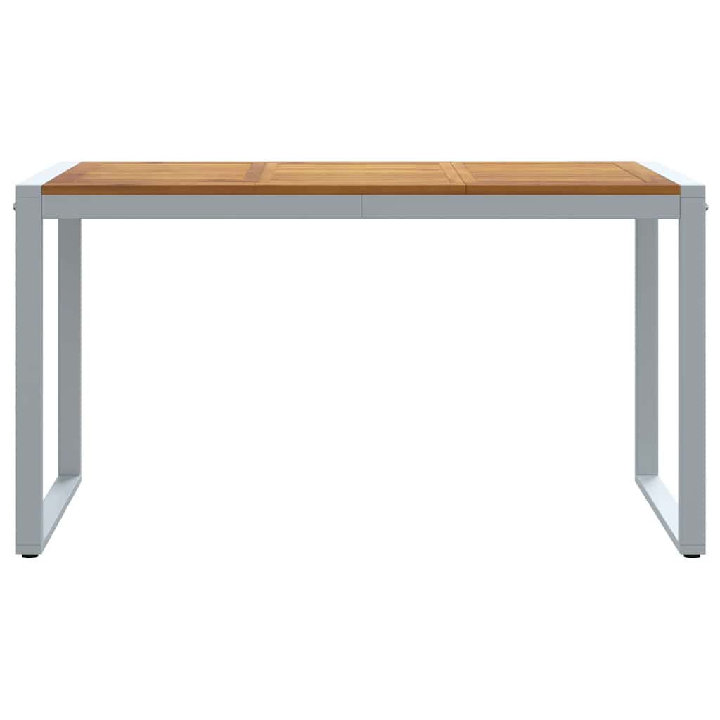 Mesa de Jantar para Jardim Cinzeto 140 x 80 x 75 cm