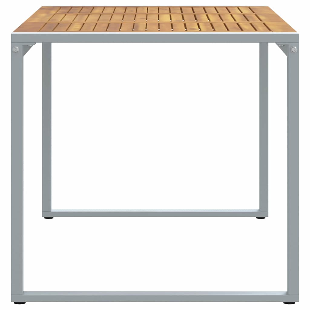 Mesa de Jantar para Jardim Cinzeto 140 x 80 x 75 cm