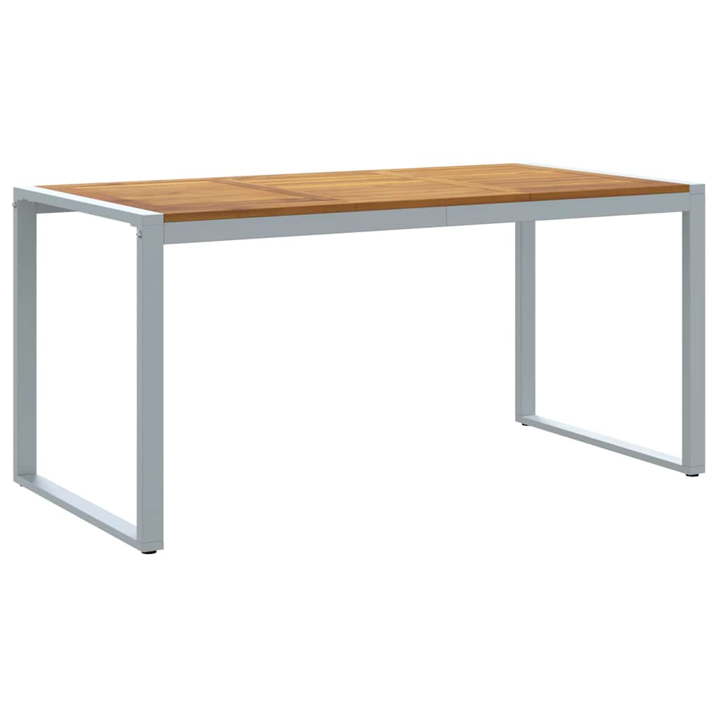 Mesa de Jantar para Jardim Cinzeto 160 x 80 x 75 cm
