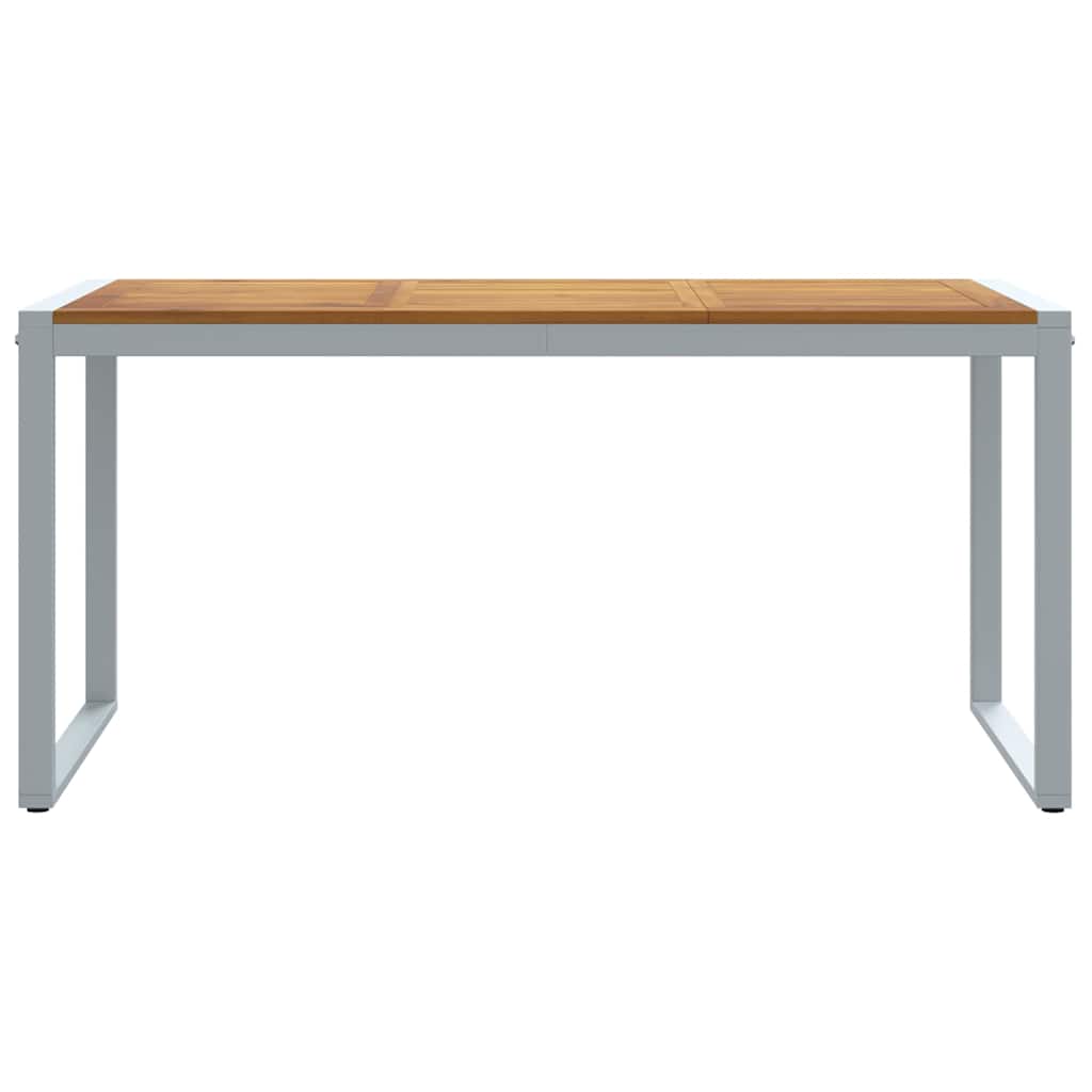 Mesa de Jantar para Jardim Cinzeto 160 x 80 x 75 cm