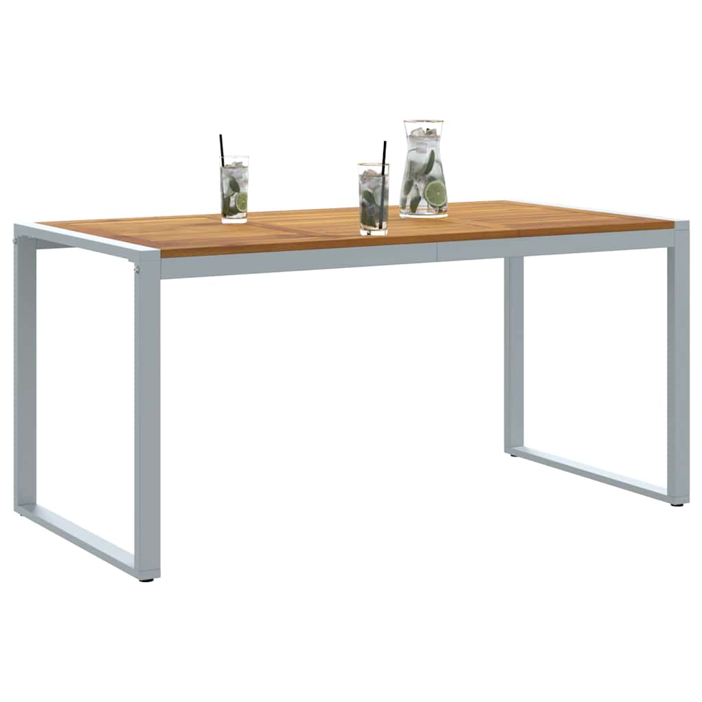 Mesa de Jantar para Jardim Cinzeto 160 x 80 x 75 cm