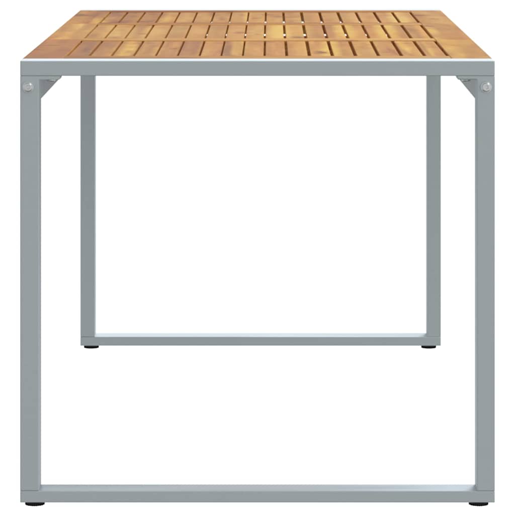 Mesa de Jantar para Jardim Cinzeto 160 x 80 x 75 cm